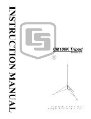 CM106K Tripod - Campbell Scientific