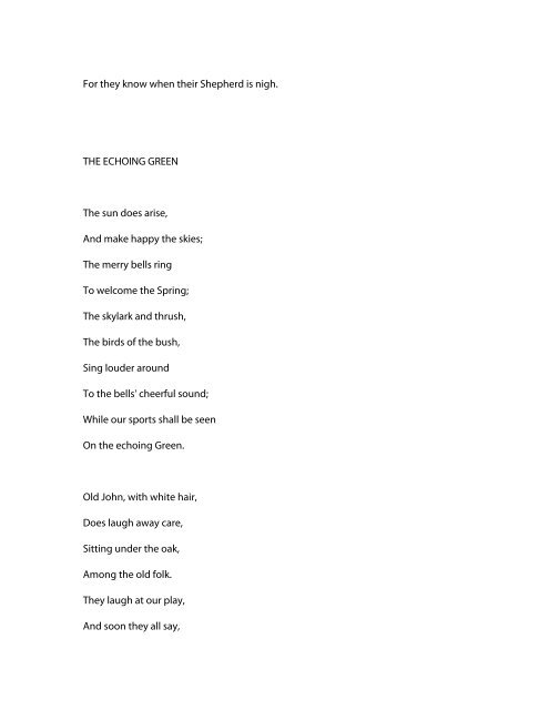 Poems - Michael Goodnight - Editor