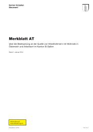 Merkblatt AT - Steuern St. Gallen - Kanton St.Gallen