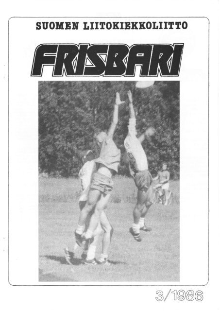 Frisbari 3/1986 - Ultimate.fi