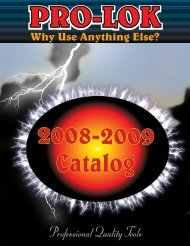pro-lok catalog - Public Safety Equipment Company LLC