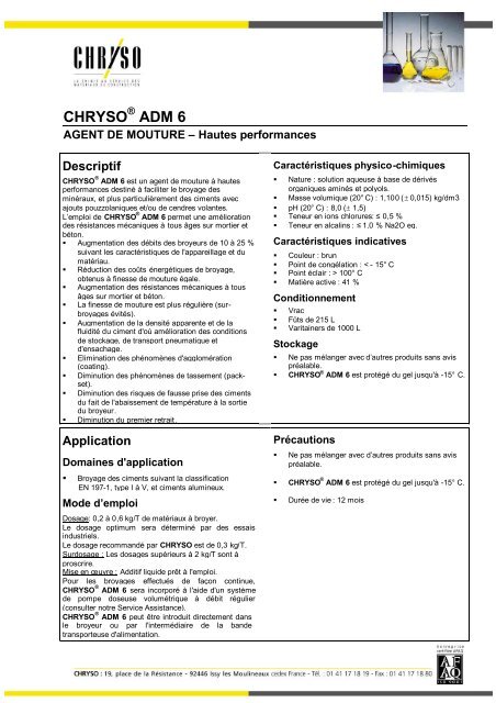 CHRYSO ADM 6