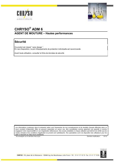 CHRYSO ADM 6