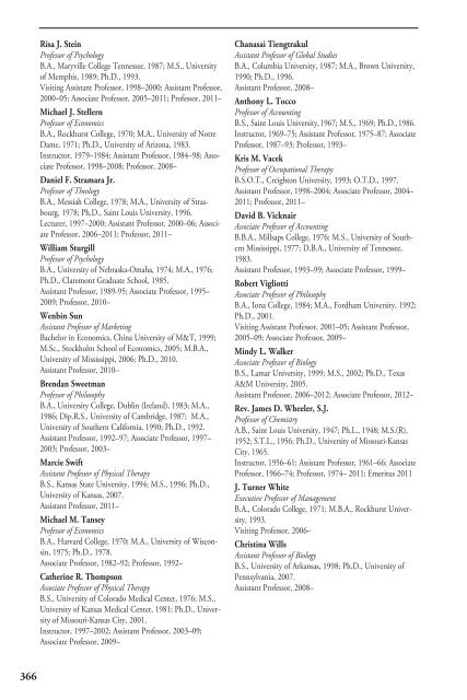 RockhuRst univeRsity 2012â2014 catalog