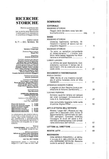 Scarica il fascicolo 71 in pdf - Istoreco