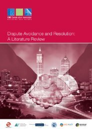 Dispute Avoidance and Resolution (literature review) - Construction ...