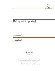 eAppraisal User Guide - Cybergolf