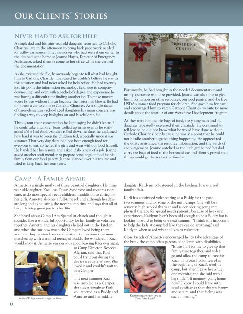 2011-2012 Annual Report - Catholic Charities