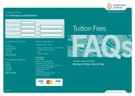 Tuition Fees - My.Anglia Homepage - Anglia Ruskin University