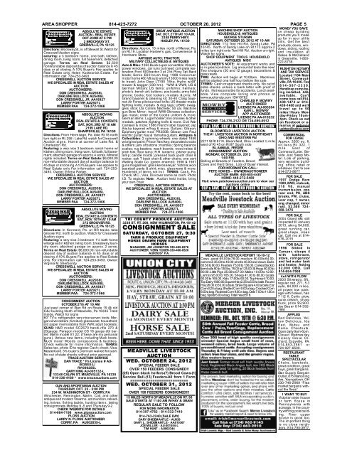 SINCE 1953 - The Area Shopper