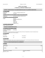 297653 COSHH Datasheet (PDF) - Travis Perkins