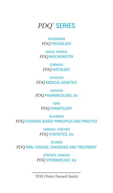 PDQ Hematology