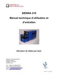 SIENNA 210 Manuel technique d'utilisation et d ... - Davum TMC