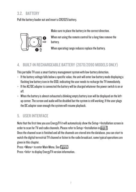 User Manual - Energy Sistem