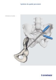 SystÃ¨me du guide percutanÃ© - Synthes