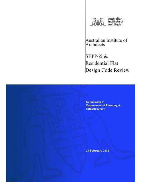 SEPP 65 & Residential Flat Design Code Review - Australian ...