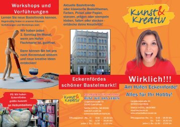 Flyer - Kunst und Kreativ