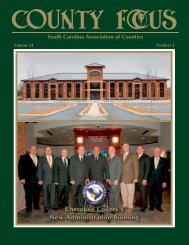 No.1 - South Carolina Association of Counties