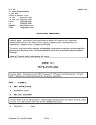 02934 Root Barrier Panels Product Specifications - NDS