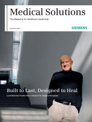 Download complete edition Medical Solutions - Siemens Healthcare