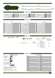 Dragon King Character Sheet - Exalted, character sheets