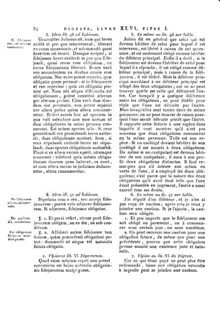 DIGESTE ou PANDE eTES, - Histoire du droit