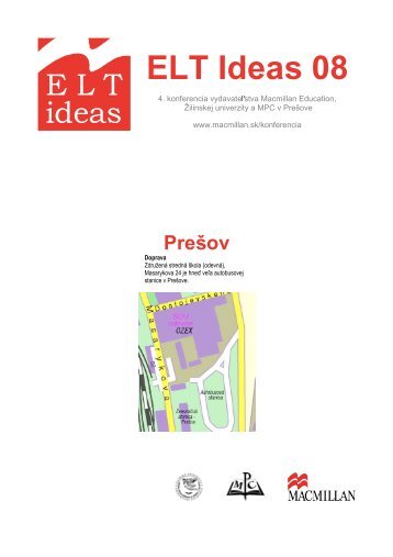 ELT Ideas 08 Programme - Macmillan Education