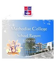 2009 - 2010 - å¾ªéä¸­å­¸Methodist College