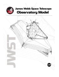 The Model Instructions (.pdf) - James Webb Space Telescope