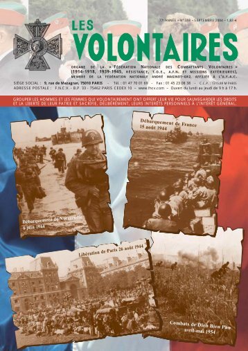 60ème anniversaire du débarquement... - fncv.com