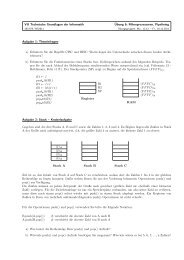 VU Technische Grundlagen der Informatik Ãbung 6 ... - VoWi