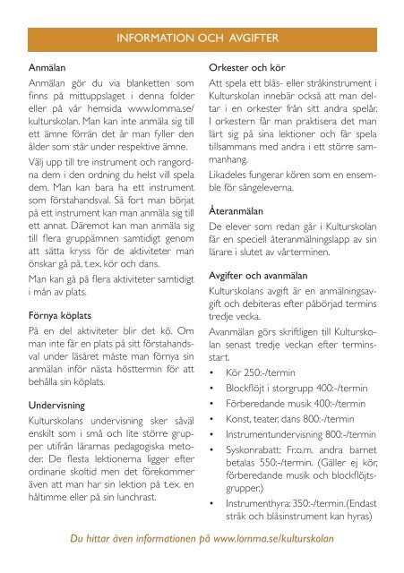 Kulturskolan 2012.pdf - Lomma kommun