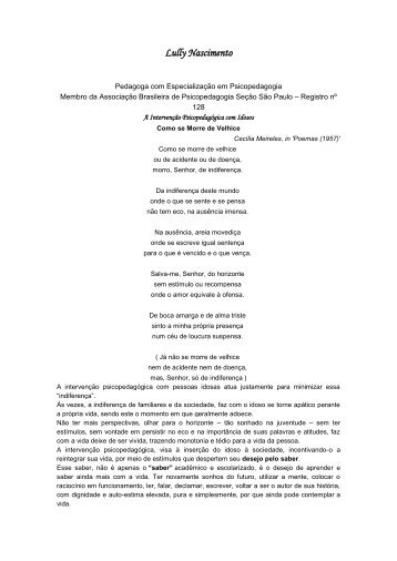 Lully Nascimento - Trabalho e Vida