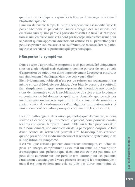 Aspect psychologique de la douleur chronique - Institut upsa de la ...