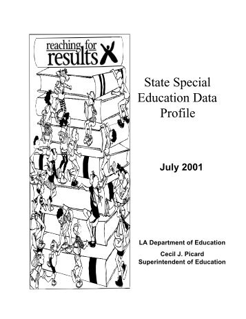 State Special Education Data Profile - Louisiana Department of ...