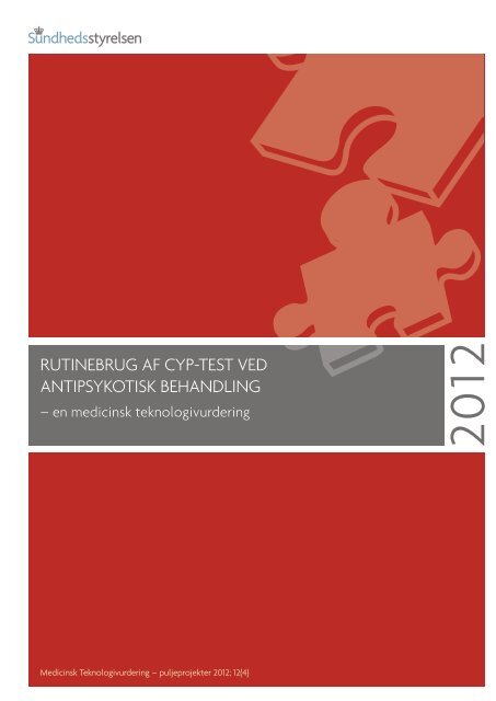 Rapport: Rutinebrug af CYP-test ved antipsykotisk behandling