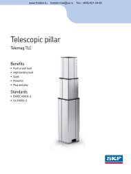 Telescopic pillar