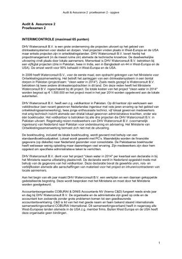AA II proefexamen 2 opgave - NBA