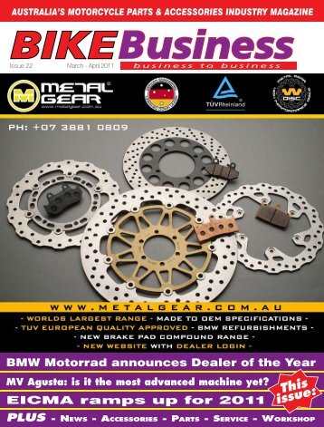 australia's motorcycle parts & accessories industry - Bike Business ...