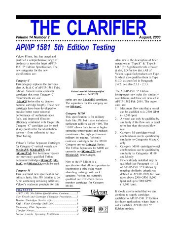 Clar0803.pdf - Velcon Filters