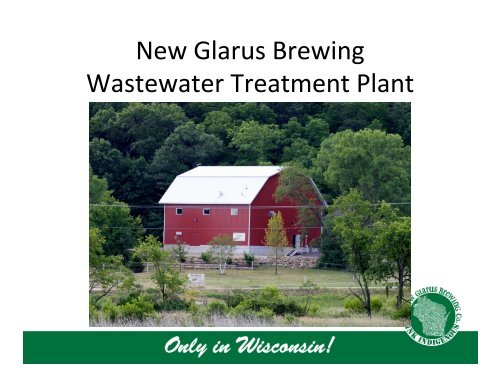 waste water treatment at the Hilltop Brewery - Great Lakes Water ...