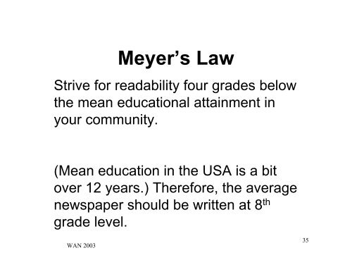 Measuring editorial output