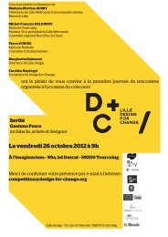 Invitation V2 - Le Lieu du Design