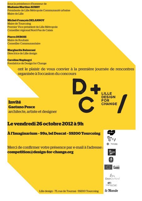 Invitation V2 - Le Lieu du Design