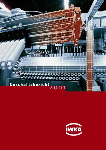 Geschäftsbericht 2001 (PDF) - KUKA Aktiengesellschaft