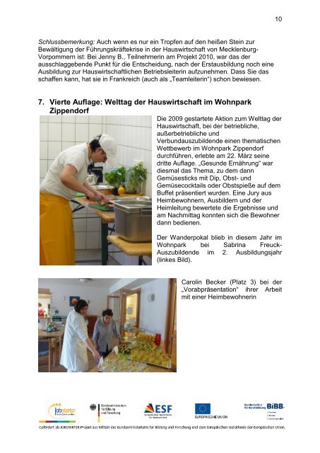 Newsletter Nr. 8 vom 09.05.2011 - Schweriner Bildungswerkstatt