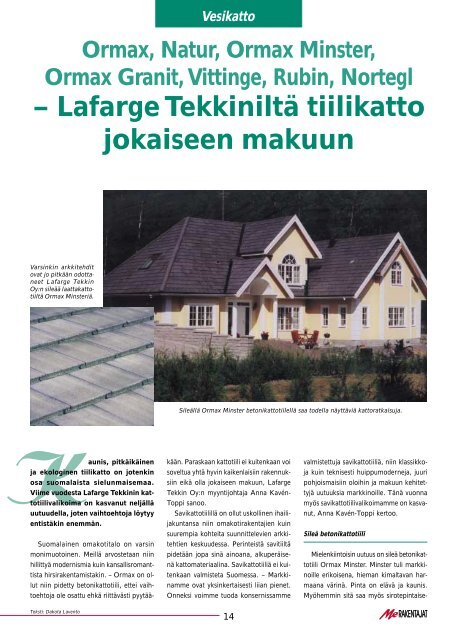 Me Rakentajat 1/03 pdf - Rakentaja.fi