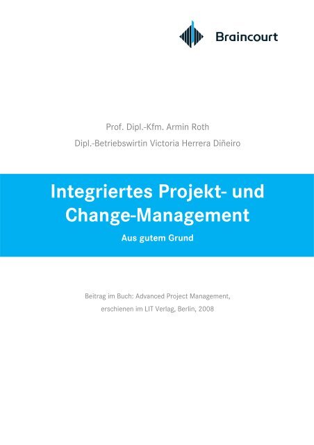 Integriertes Projekt- und Change-Management - Braincourt