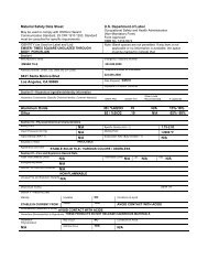 MSDS sheet - Emser Tile