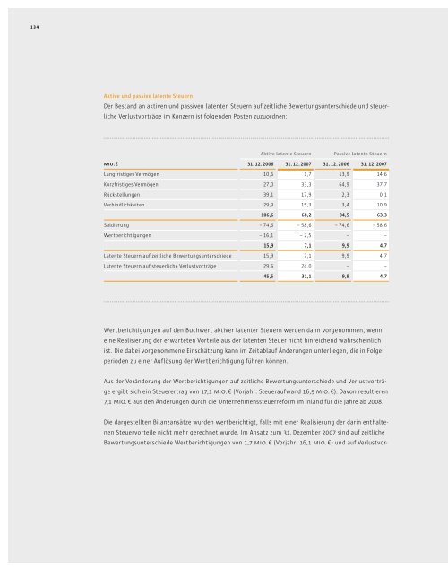 Geschäftsbericht 2007 - KUKA Aktiengesellschaft